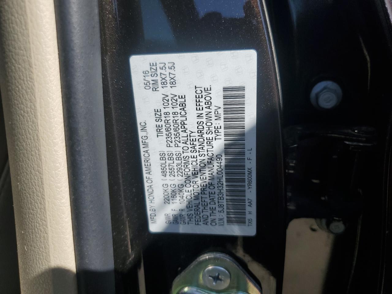 5J8TB3H32HL004490 2017 Acura Rdx