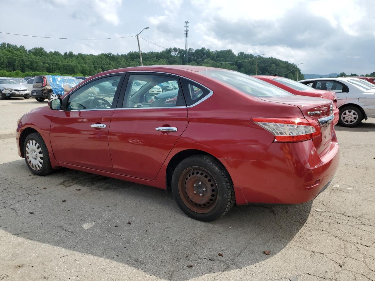 2014 Nissan Sentra S vin: 3N1AB7AP5EL615644