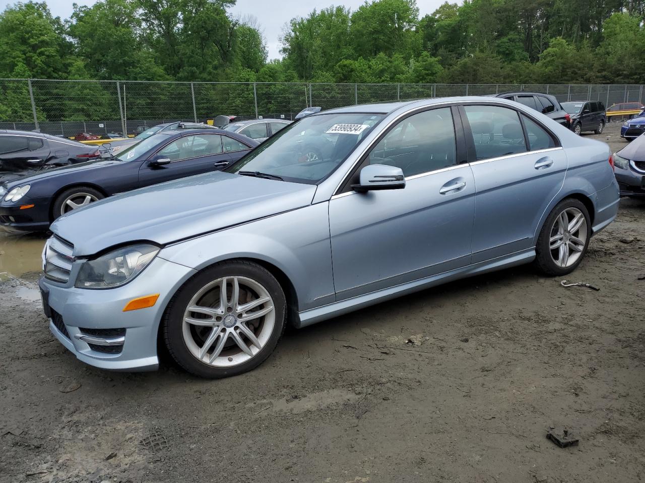 WDDGF8AB3DR247631 2013 Mercedes-Benz C 300 4Matic