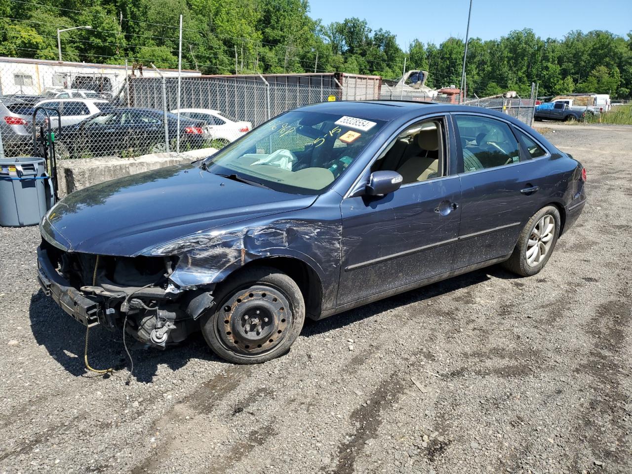 KMHFC46F07A236751 2007 Hyundai Azera Se