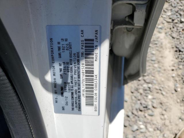 2012 Mazda 3 I VIN: JM1BL1V70C1681528 Lot: 53150414