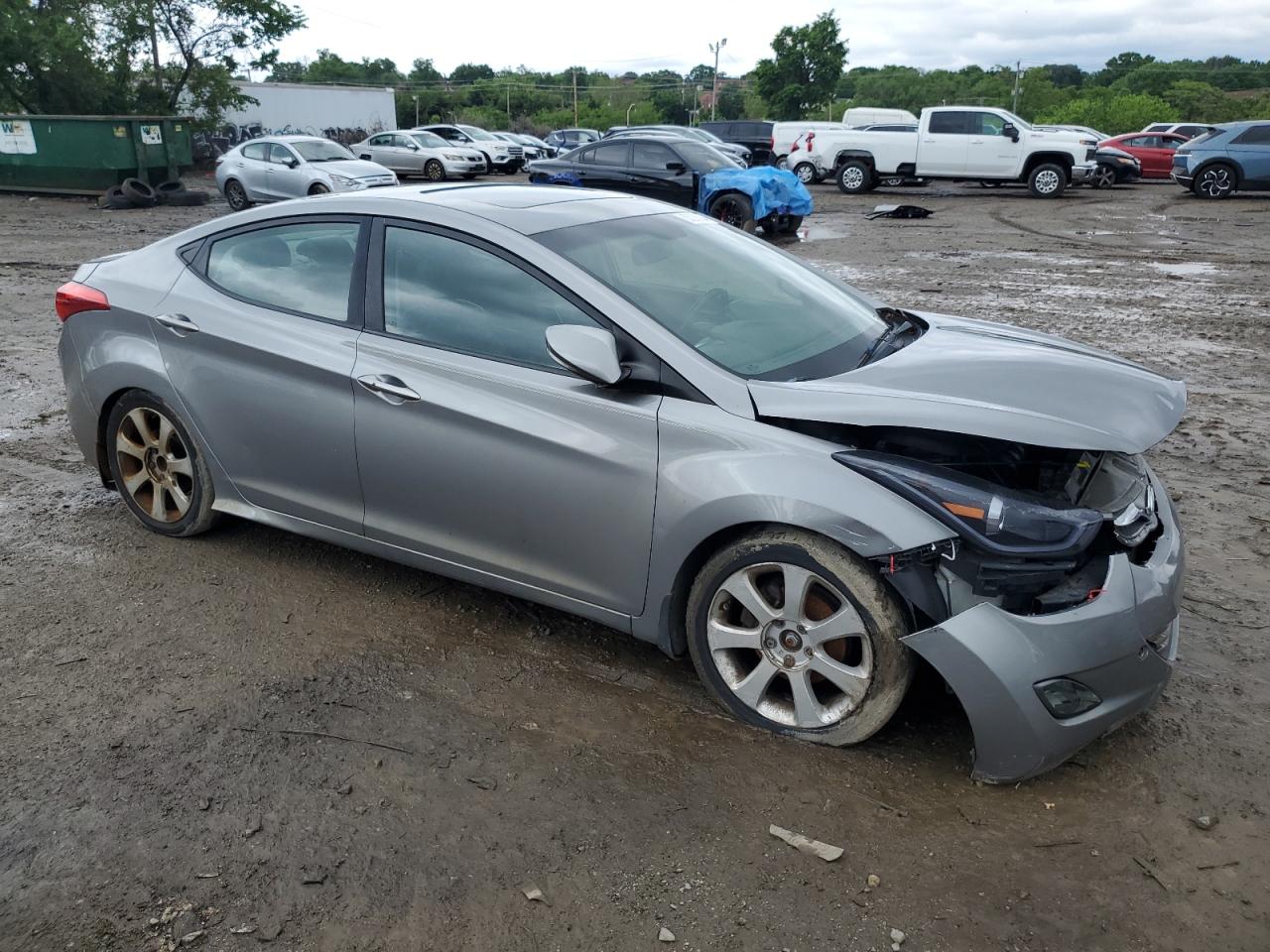 KMHDH4AE8CU362047 2012 Hyundai Elantra Gls