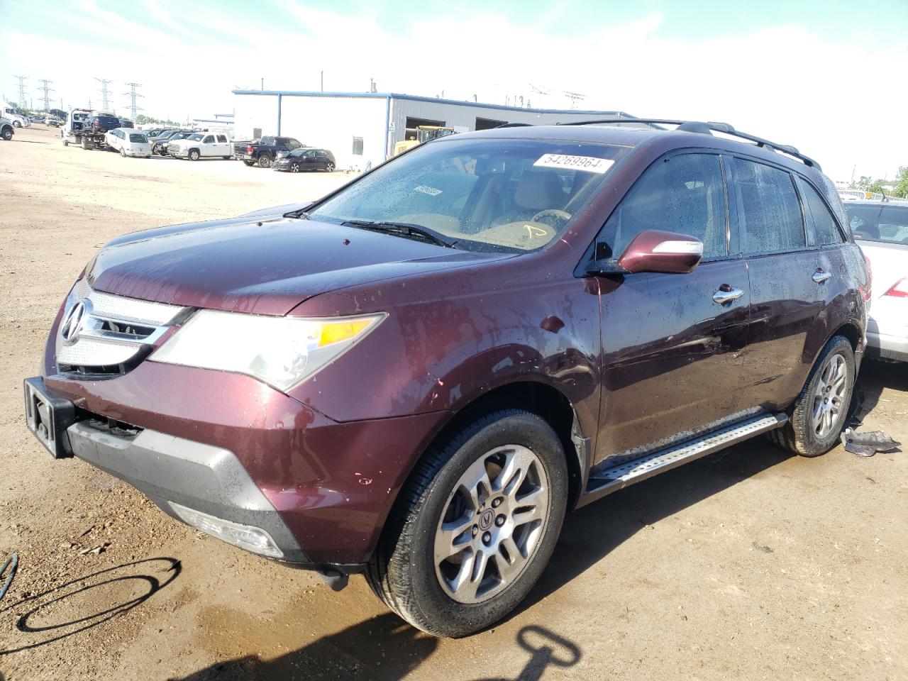 2HNYD28408H529265 2008 Acura Mdx Technology