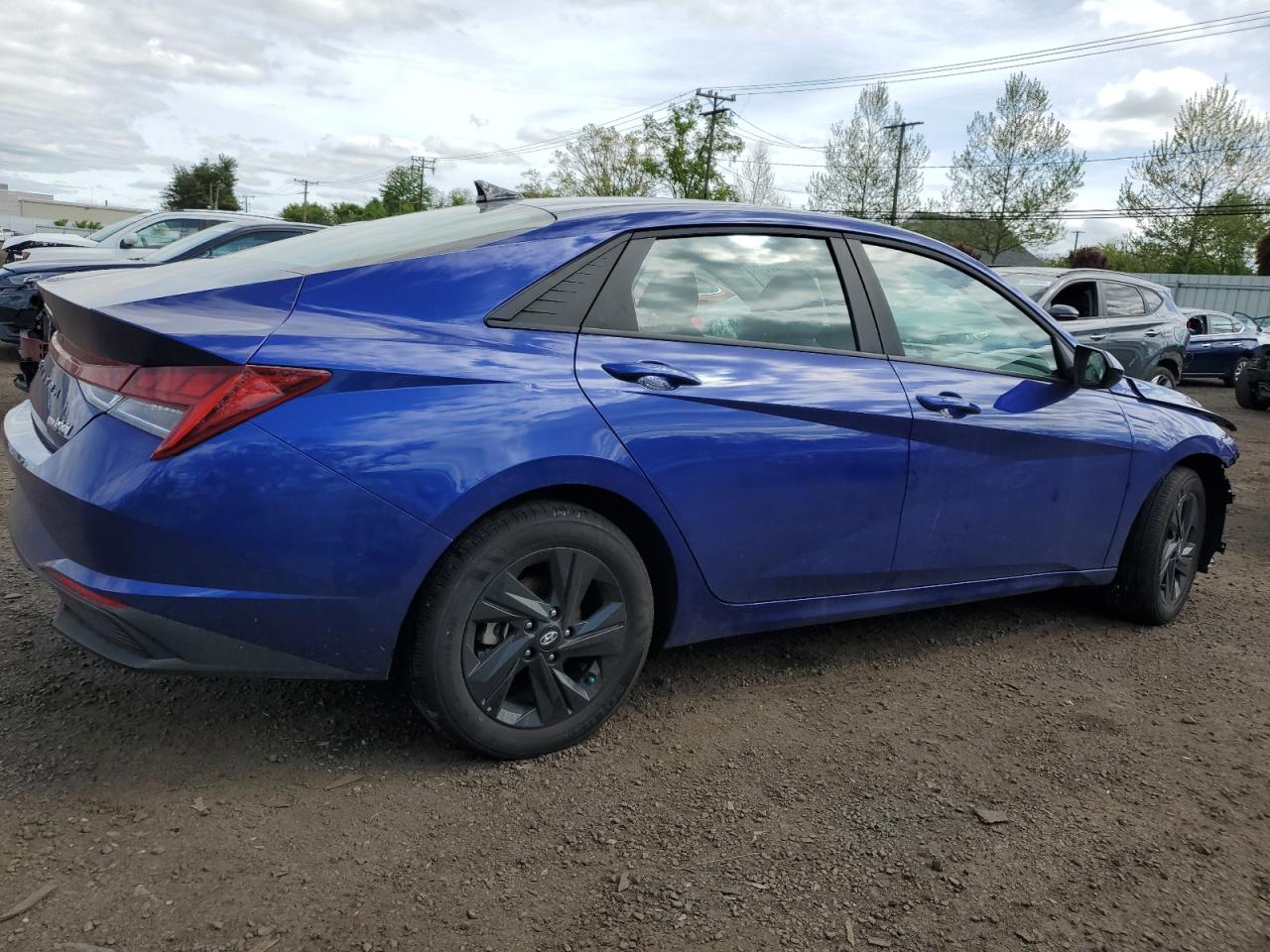 KMHLM4AJ3PU060143 2023 Hyundai Elantra Blue