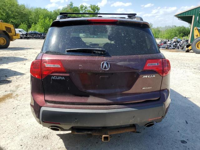 2007 Acura Mdx VIN: 2HNYD28277H549980 Lot: 56421504