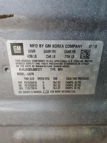 2020 BUICK ENCORE PRE - KL4CJASBXLB001271