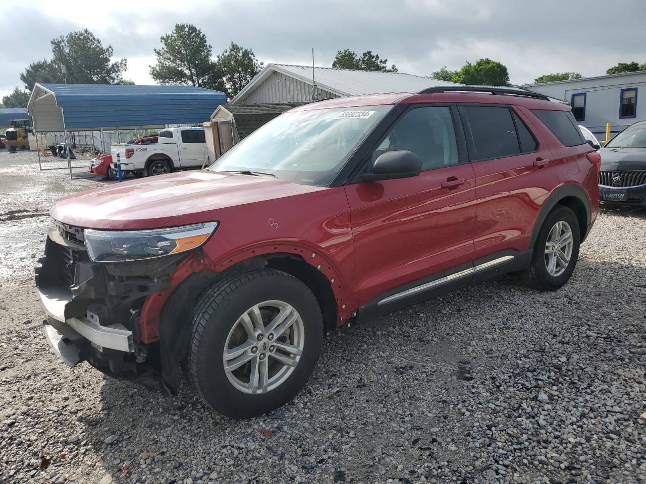 2020 Ford Explorer Xlt vin: 1FMSK7DH3LGD12994