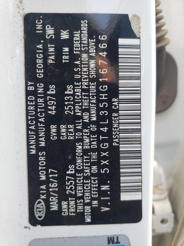 5XXGT4L35HG167466 2017 Kia Optima Lx