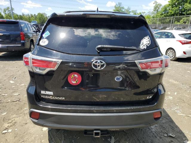 2015 Toyota Highlander Le VIN: 5TDZKRFH9FS107573 Lot: 56809784
