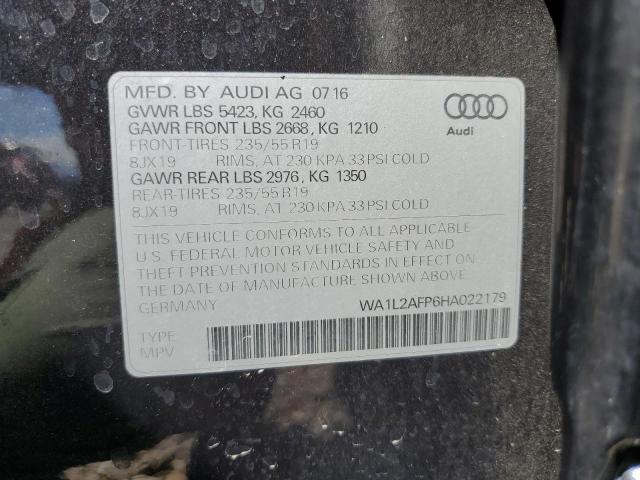 VIN WA1L2AFP6HA022179 2017 Audi Q5, Premium Plus no.13