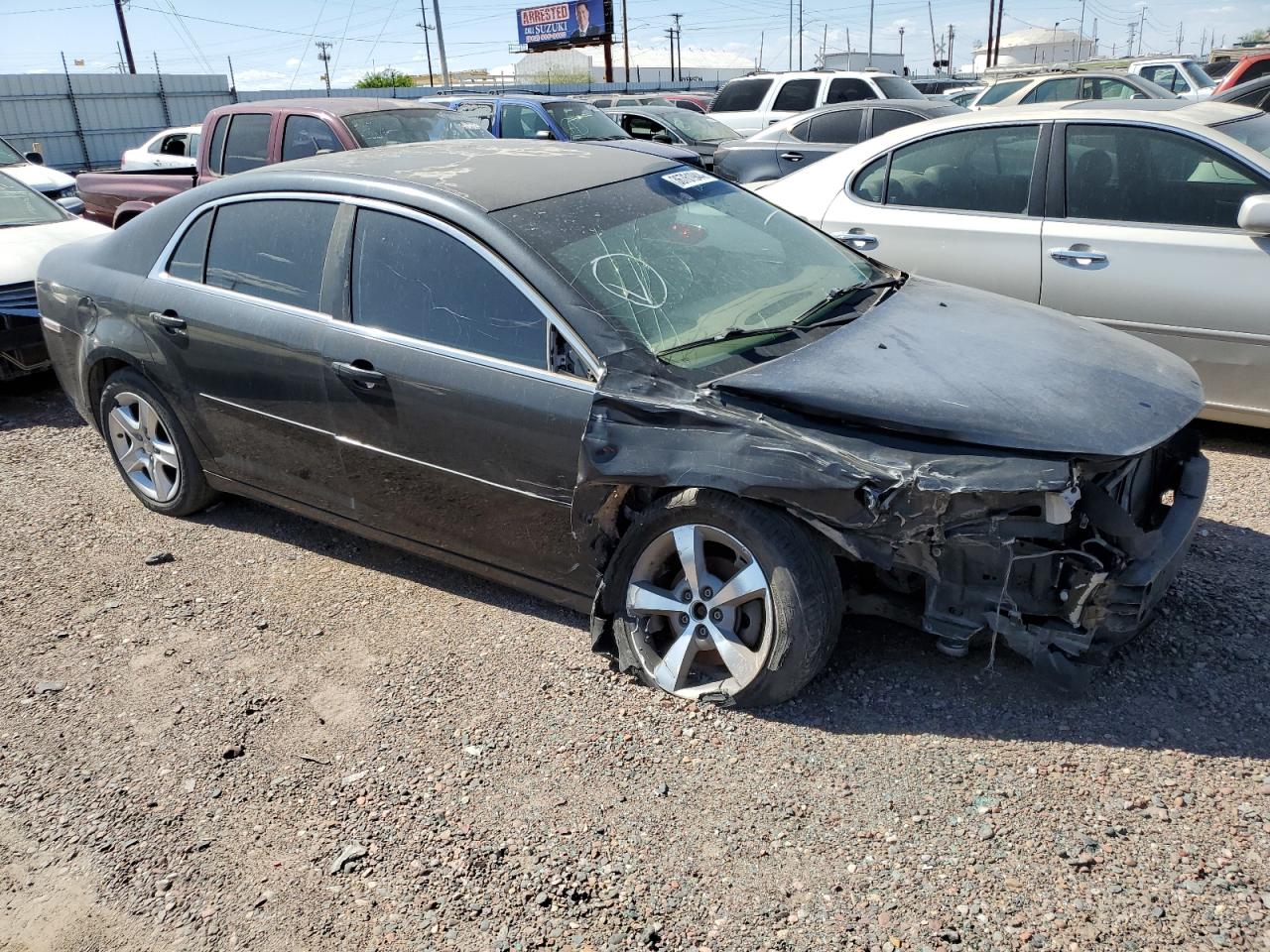 1G1ZB5E12BF100741 2011 Chevrolet Malibu Ls