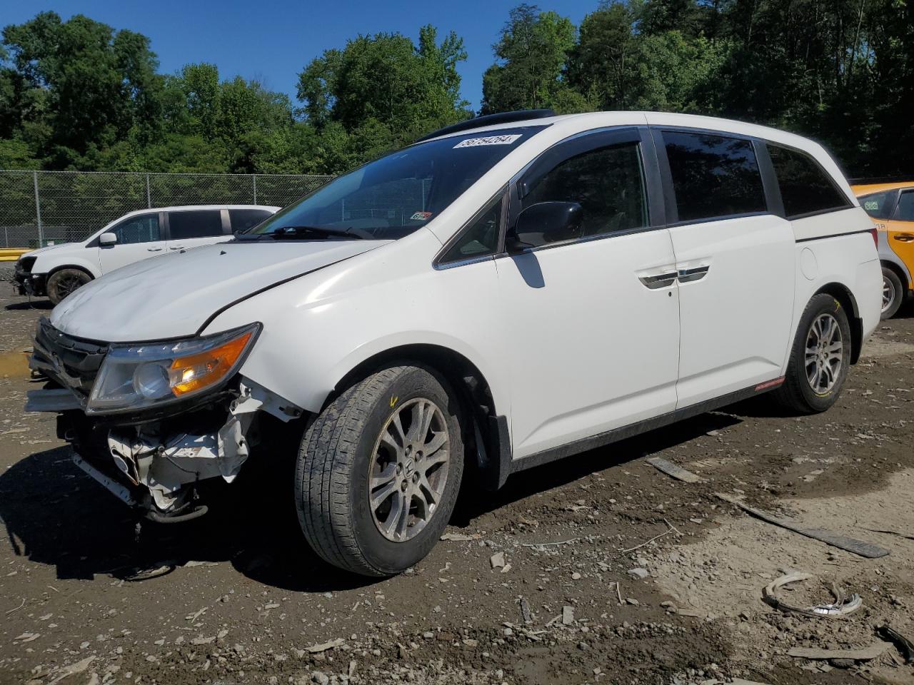 2013 Honda Odyssey Exl vin: 5FNRL5H69DB089031