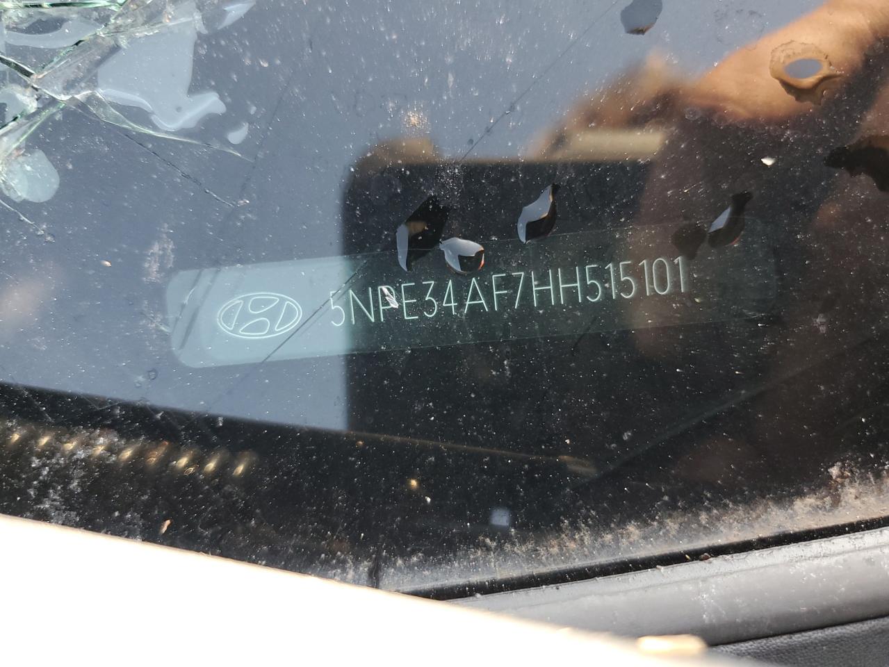 5NPE34AF7HH515101 2017 Hyundai Sonata Sport