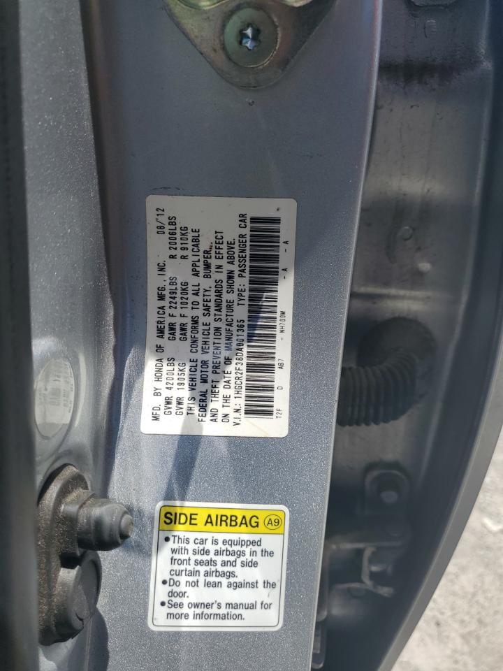 1HGCR2F38DA001365 2013 Honda Accord Lx