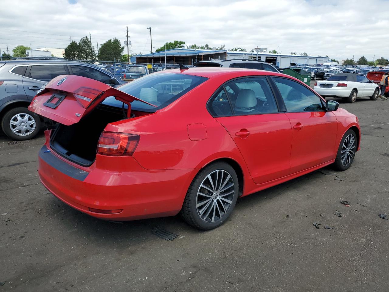 2015 Volkswagen Jetta Se vin: 3VWD17AJ9FM416467