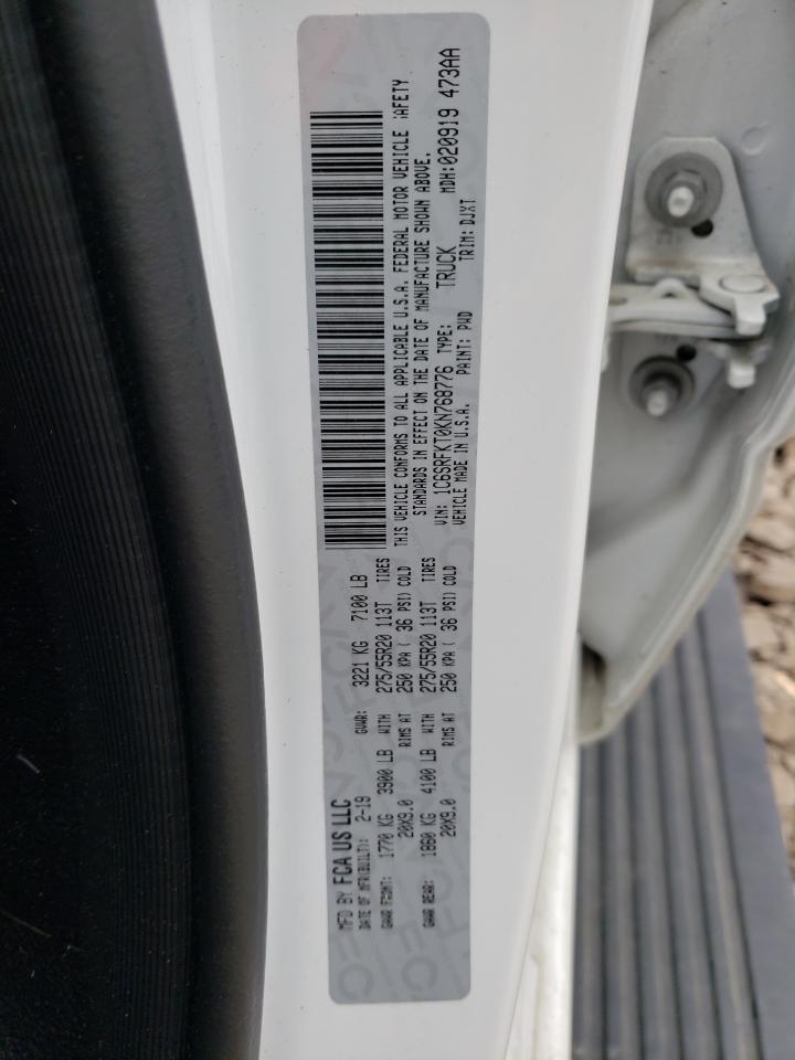 1C6SRFKT0KN768776 2019 Ram 1500 Longhorn