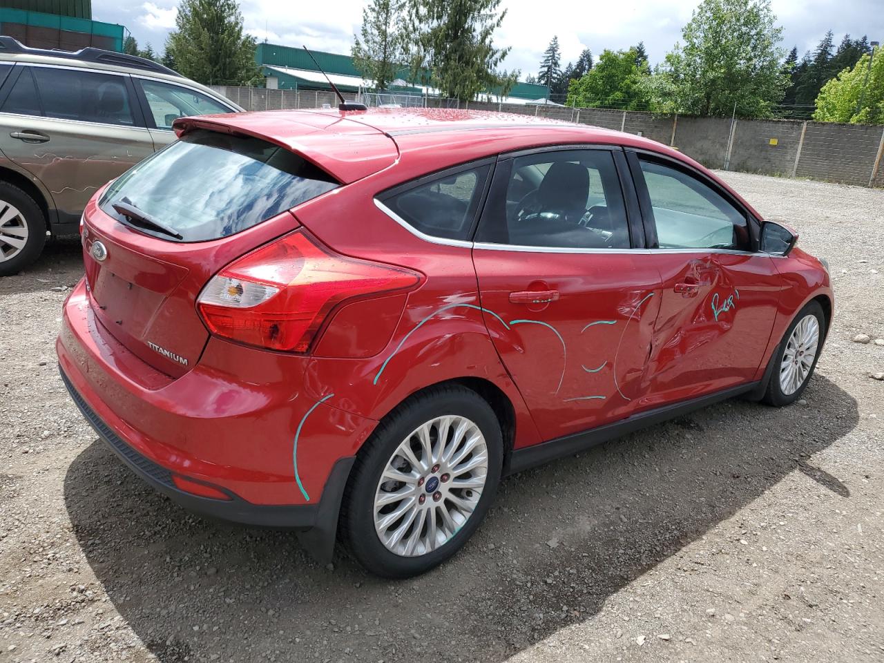 1FAHP3N2XCL291030 2012 Ford Focus Titanium