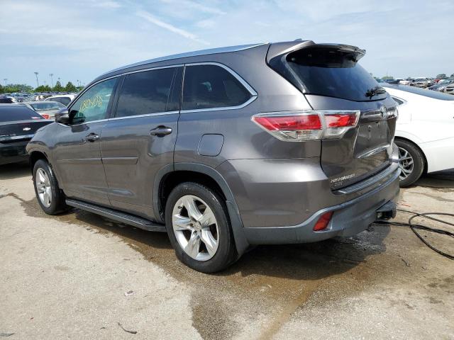 VIN 5TDDKRFH5ES020925 2014 Toyota Highlander, Limited no.2