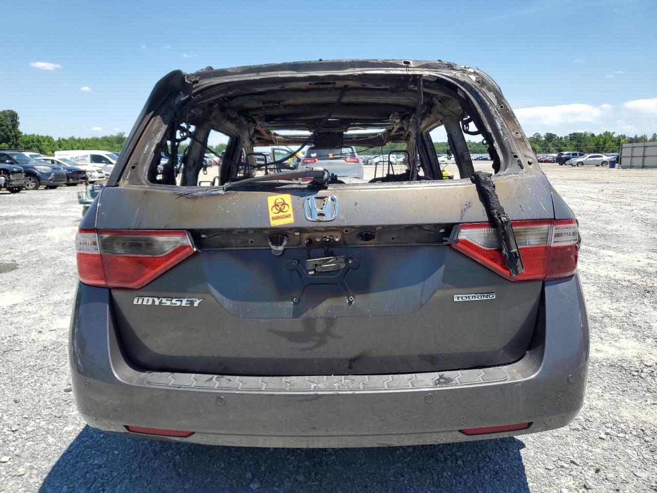 5FNRL5H90CB144376 2012 Honda Odyssey Touring