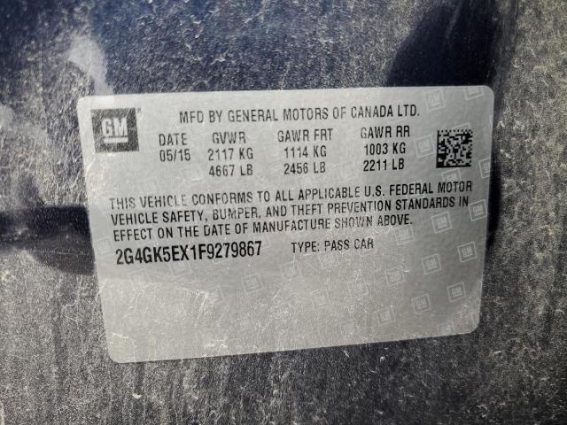 2015 BUICK VERANO CON 2G4GK5EX1F9279867