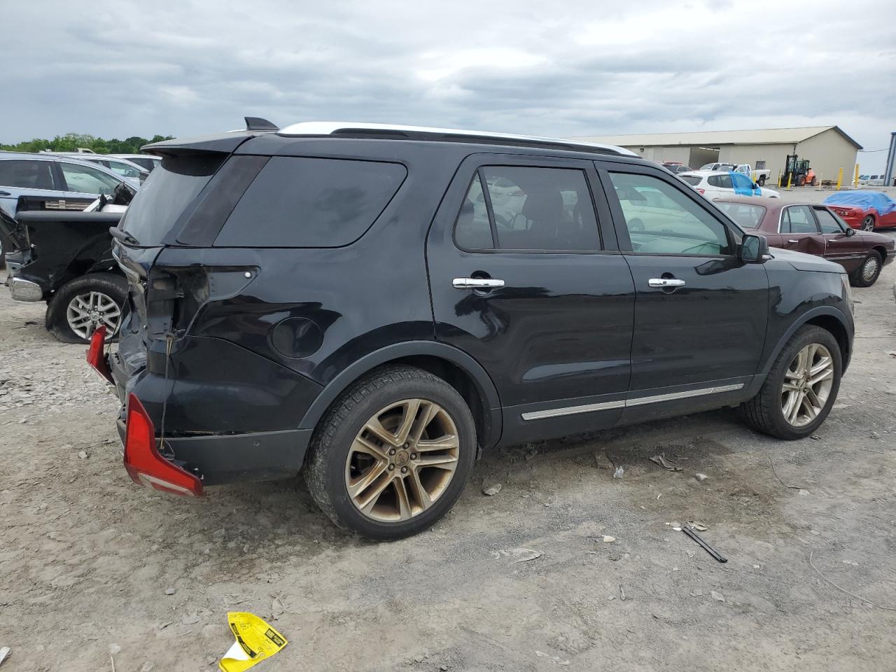 1FM5K8F85HGB69456 2017 Ford Explorer Limited