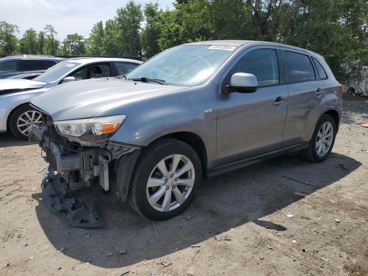 4A4AP3AU1DE006054 2013 Mitsubishi Outlander Sport Es