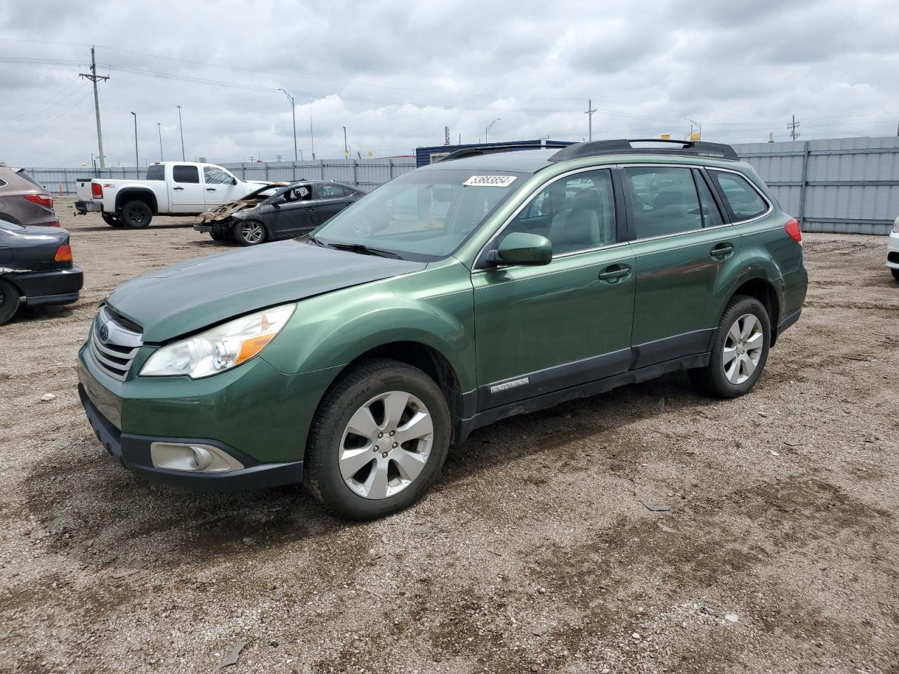 4S4BRBAC9C3287467 2012 Subaru Outback 2.5I