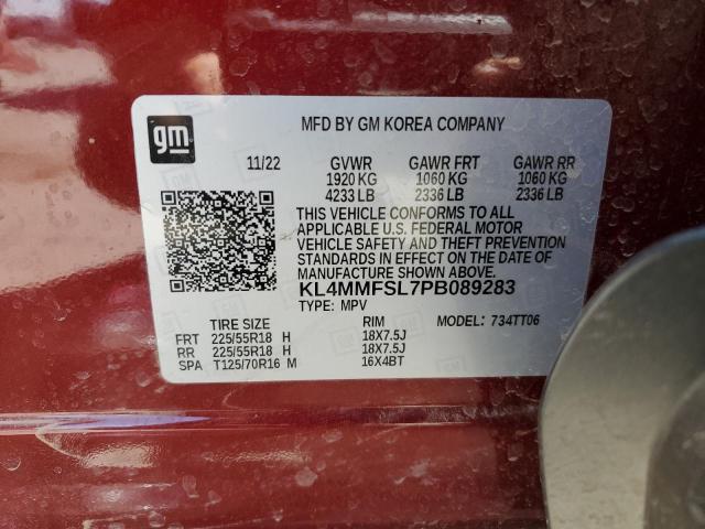 2023 Buick Encore Gx Essence VIN: KL4MMFSL7PB089283 Lot: 47910184