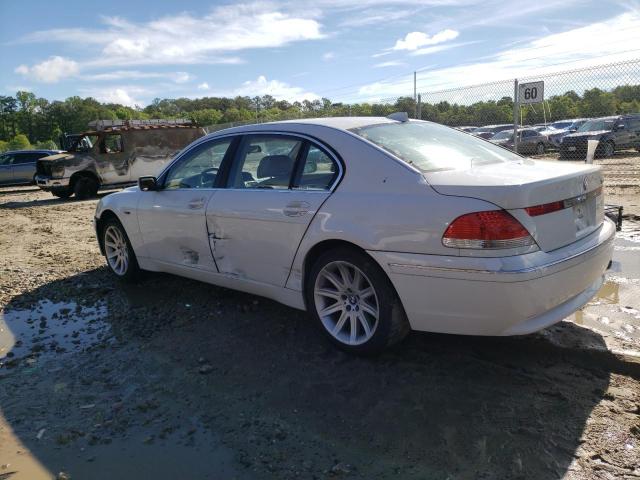 2005 BMW 745 Li VIN: WBAGN63575DS57437 Lot: 52394184