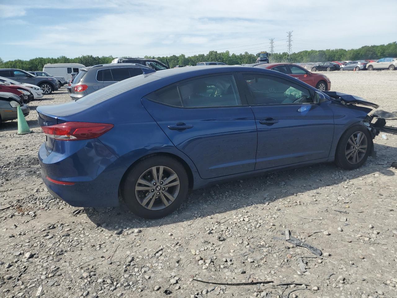 2018 Hyundai Elantra Sel vin: 5NPD84LF1JH289198