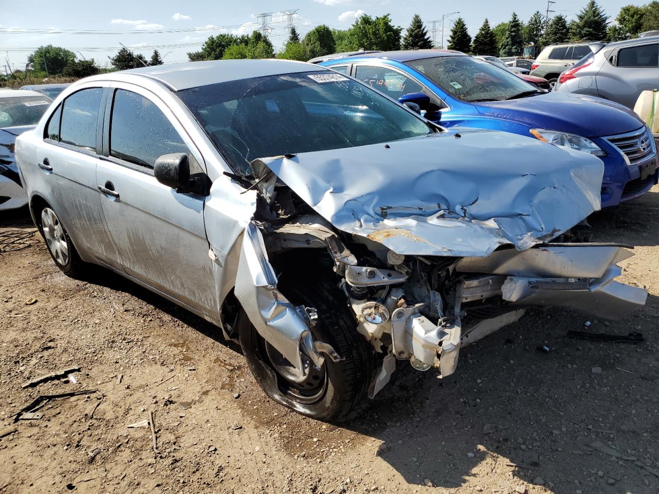 Lot #2558814947 2009 MITSUBISHI LANCER DE