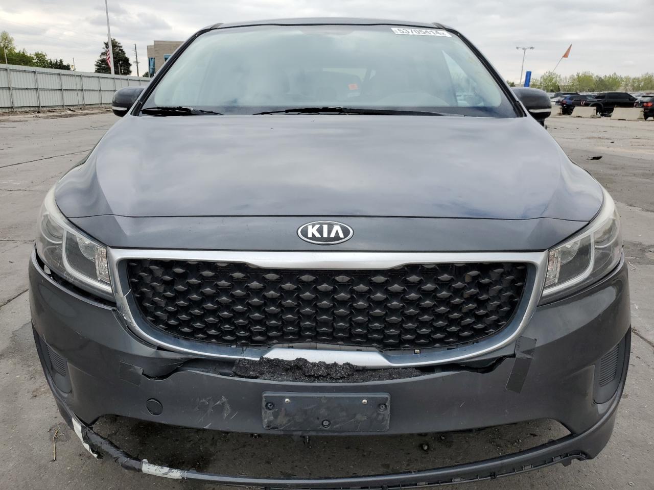 2017 Kia Sedona Lx vin: KNDMB5C19H6218685