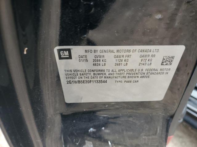 2015 Chevrolet Impala Limited Lt VIN: 2G1WB5E39F1133544 Lot: 54438424