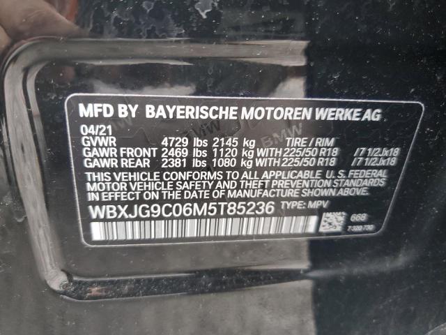 WBXJG9C06M5T85236 BMW X1 XDRIVE2 13