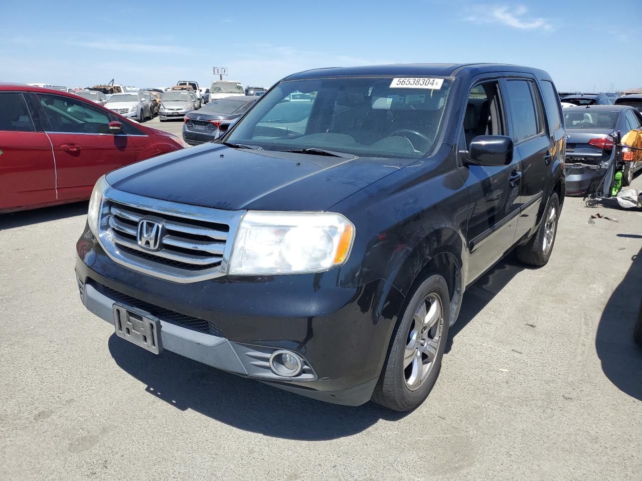 5FNYF4H58EB025892 2014 Honda Pilot Exl