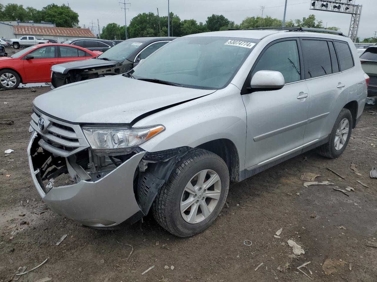 5TDZK3EH5DS127881 2013 Toyota Highlander Base