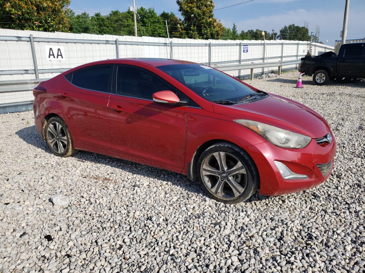 KMHDH4AH4EU154017 2014 Hyundai Elantra Se