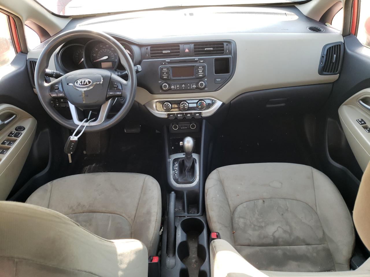 KNADM4A35E6352210 2014 Kia Rio Lx