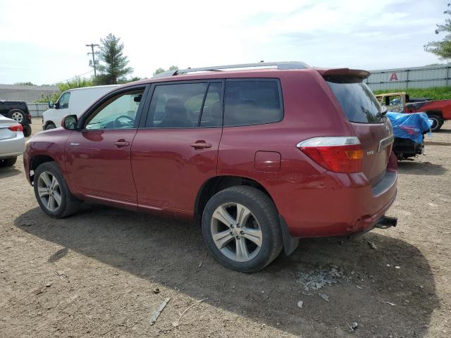 2009 Toyota Highlander Sport VIN: JTEES43A892116152 Lot: 55193694