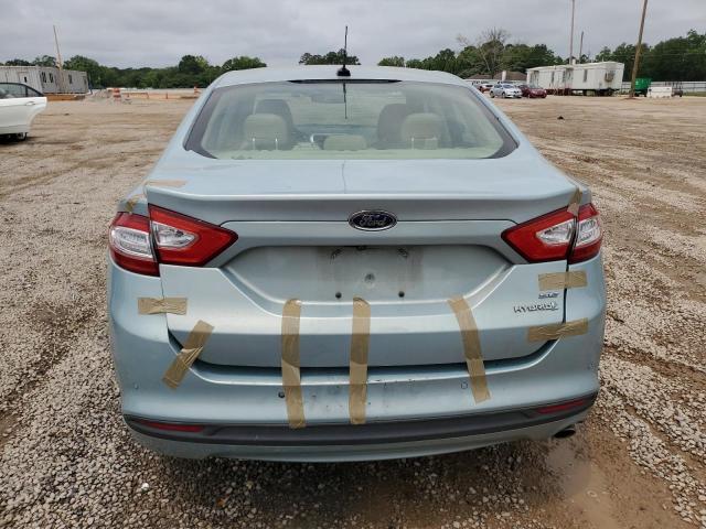 2014 Ford Fusion Se Hybrid VIN: 3FA6P0LU9ER190821 Lot: 52870164