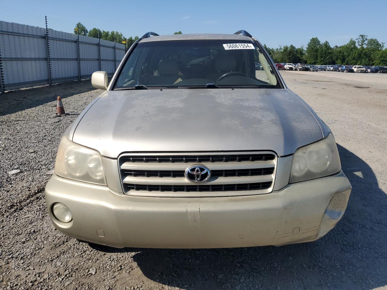 Lot #2580905321 2002 TOYOTA HIGHLANDER