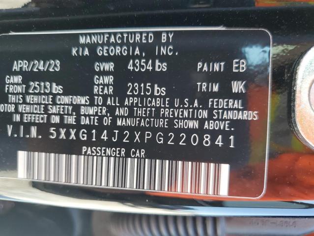 2023 Kia K5 Lxs VIN: 5XXG14J2XPG220841 Lot: 56413444