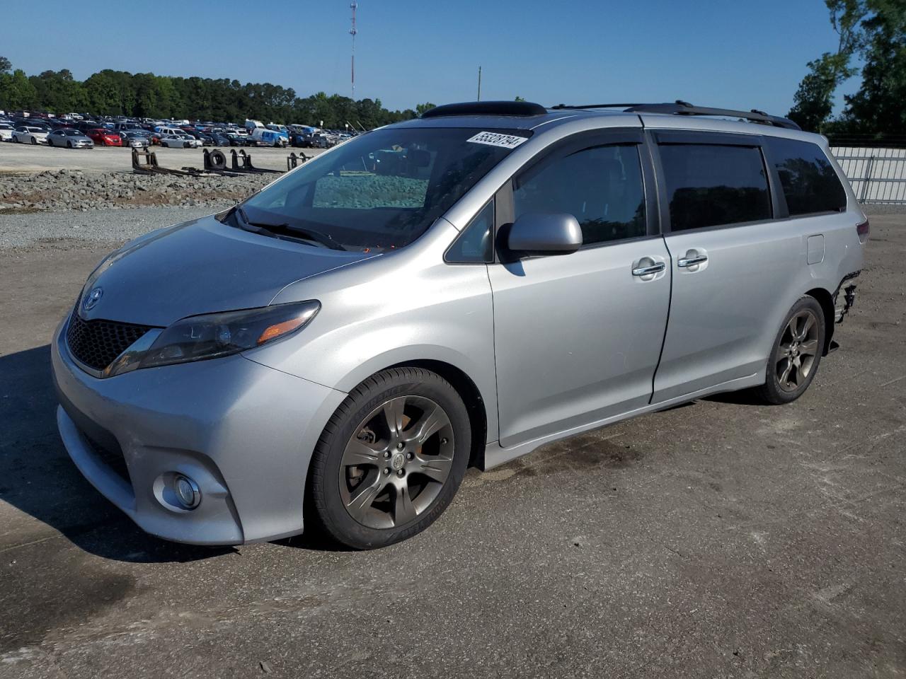 5TDXK3DC9FS618261 2015 Toyota Sienna Sport