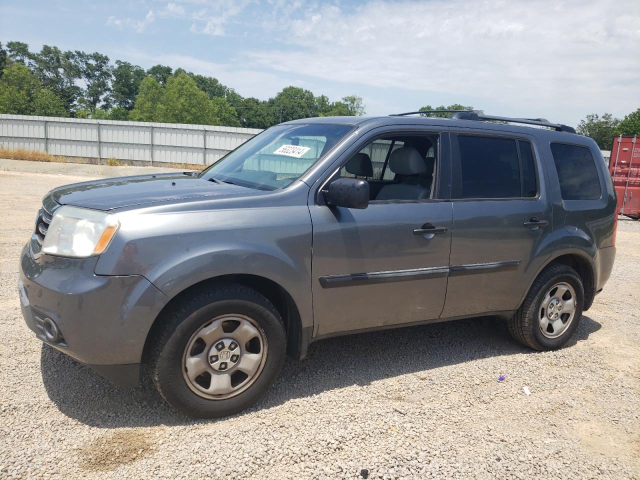 5FNYF3H20DB039039 2013 Honda Pilot Lx