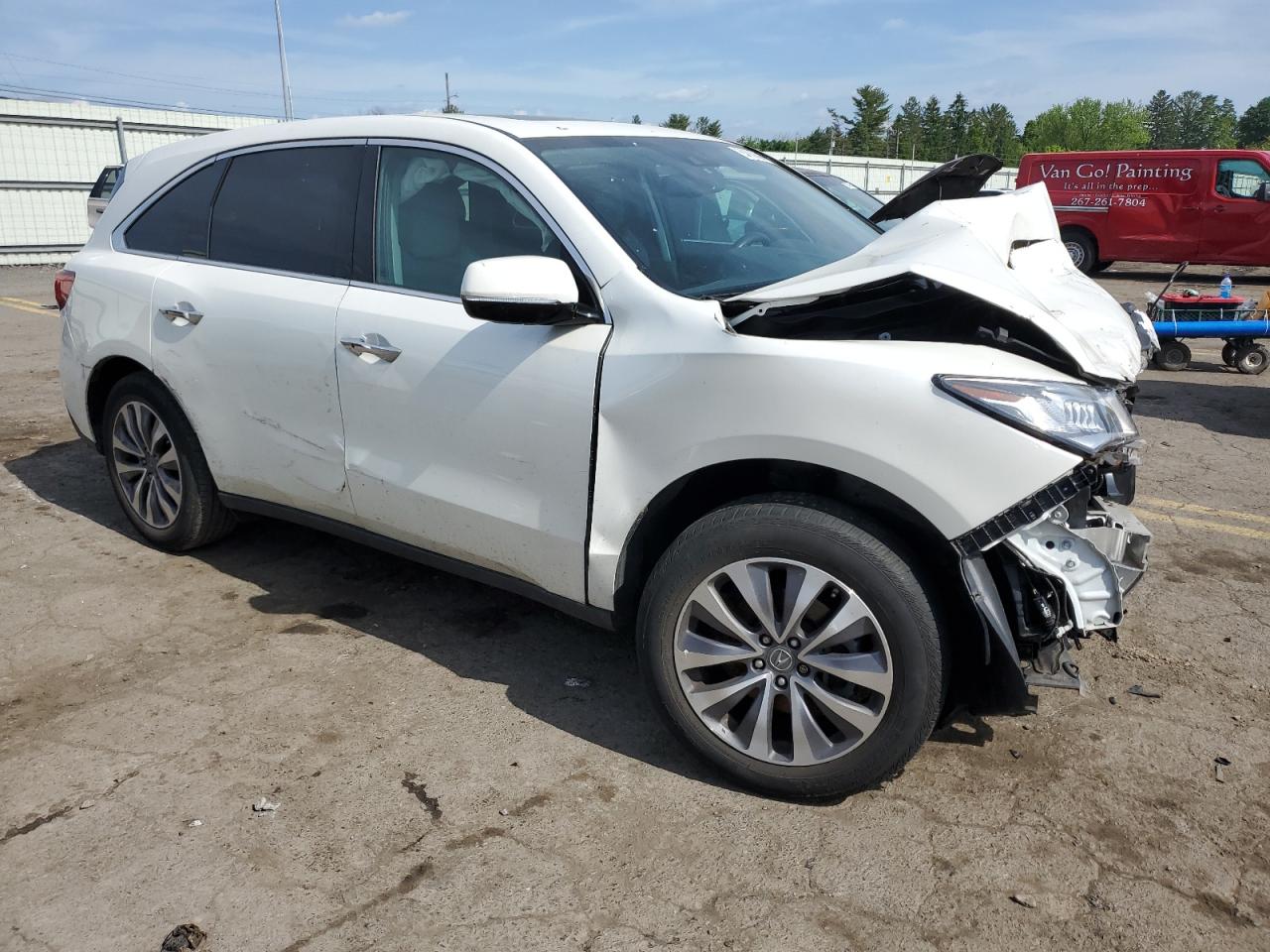 5FRYD4H4XEB005526 2014 Acura Mdx Technology