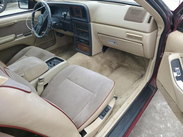 1987 Mercury Cougar Ls VIN: 1MEBM60F9HH668413 Lot: 53092134