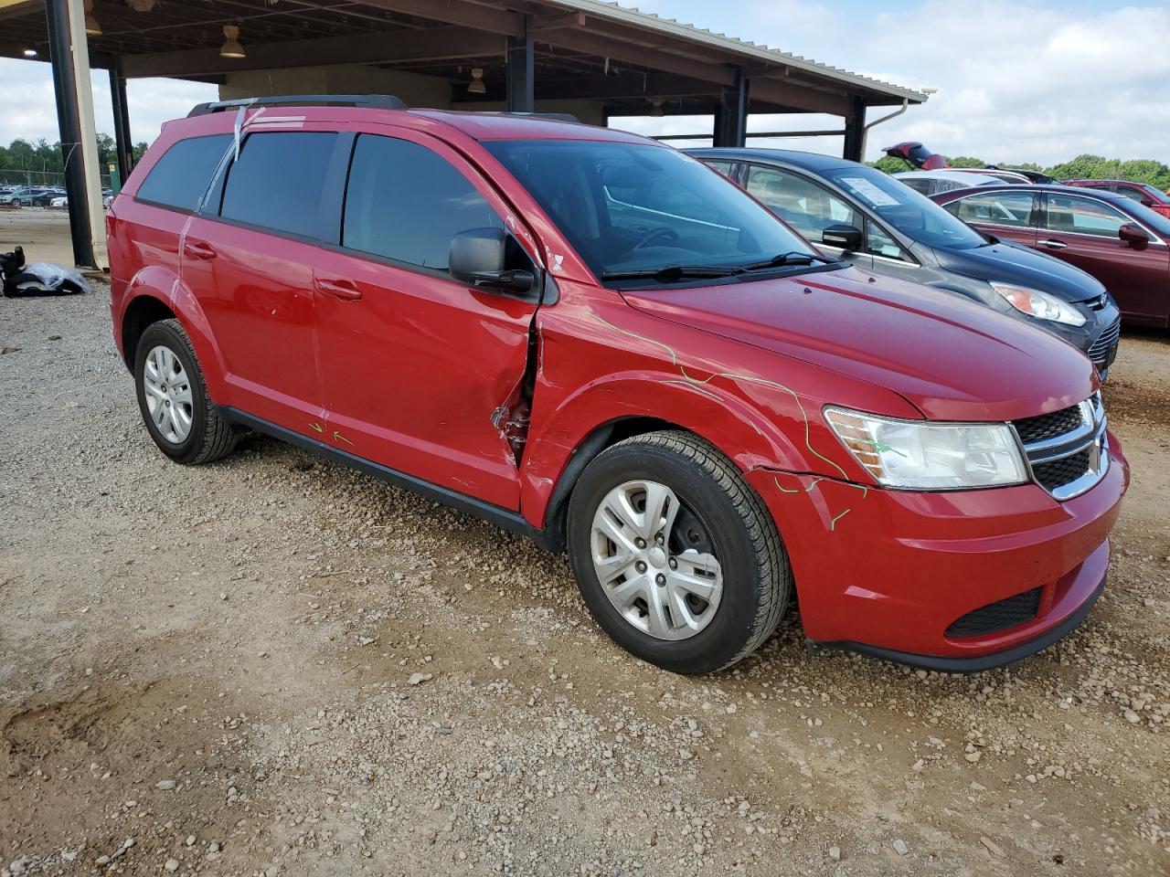 3C4PDCABXJT447945 2018 Dodge Journey Se