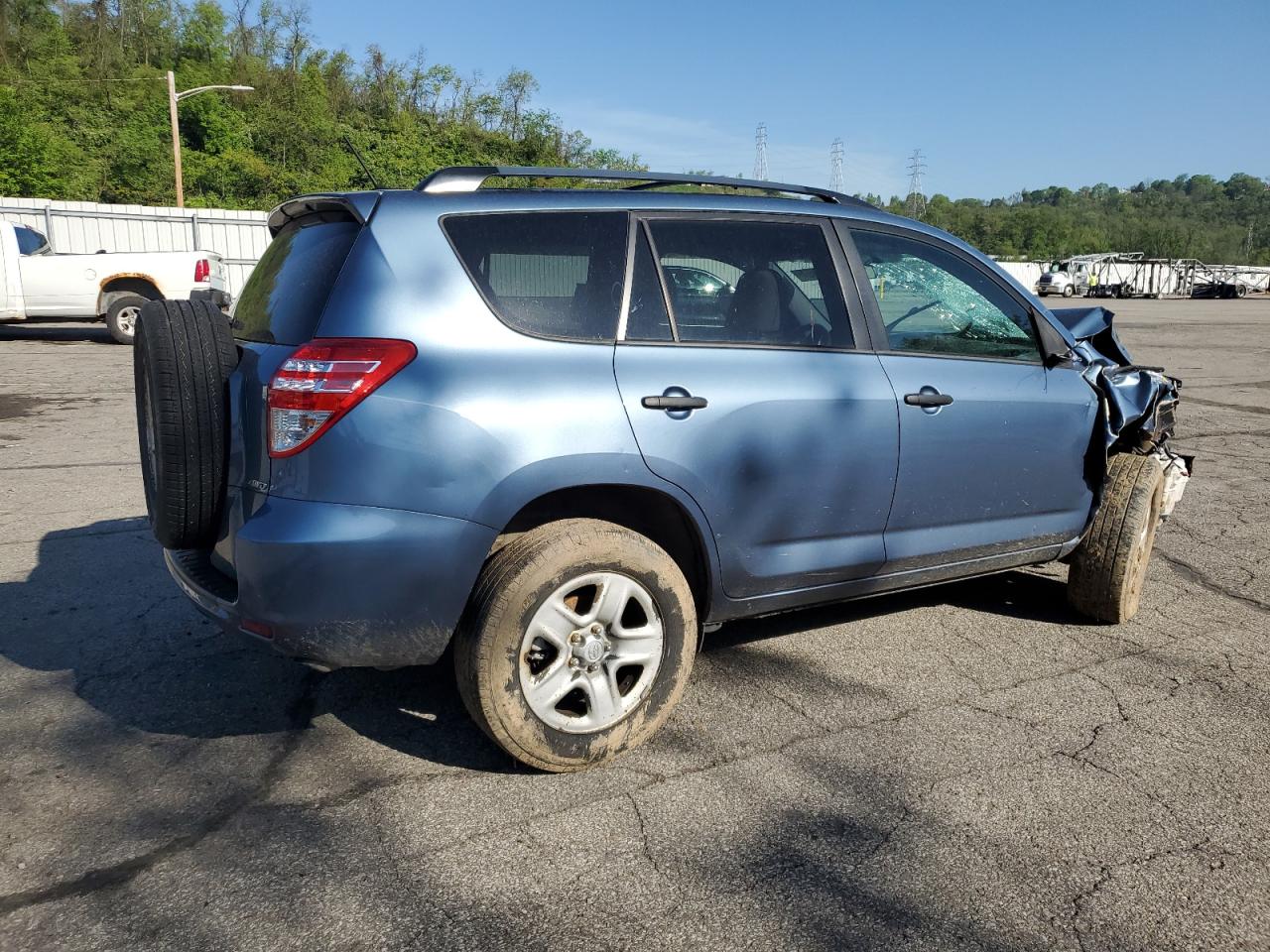 TOYOTA RAV4 2012 blue  gas 2T3BF4DV7CW205464 photo #4