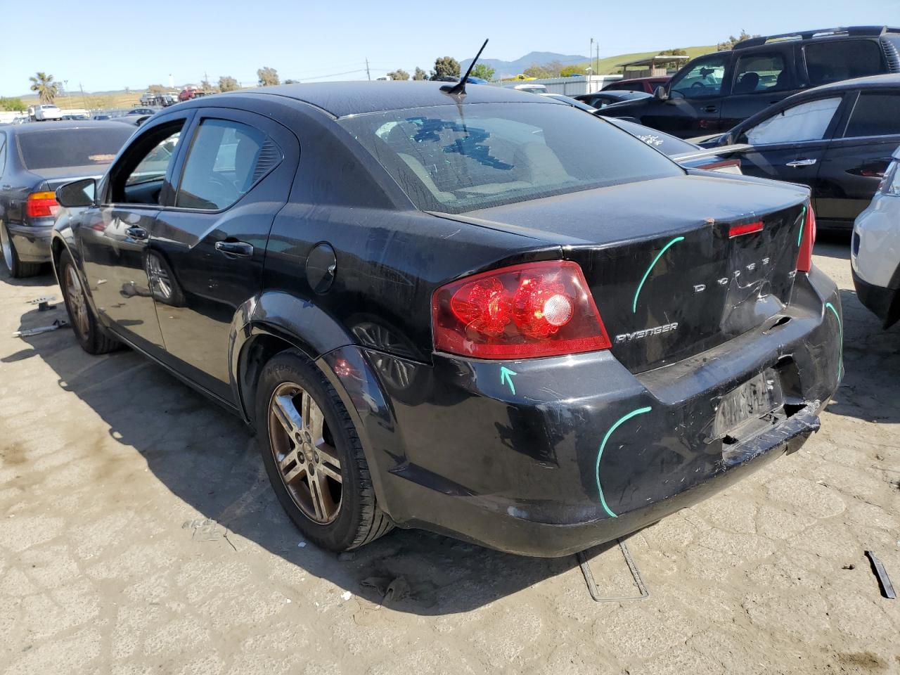 1C3CDZCB2CN211781 2012 Dodge Avenger Sxt