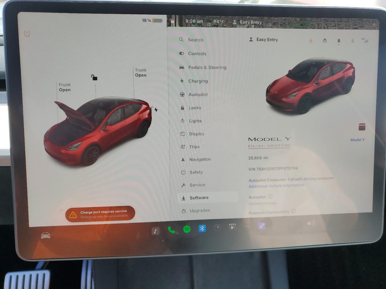 7SAYGDEF2PF870799 2023 Tesla Model Y